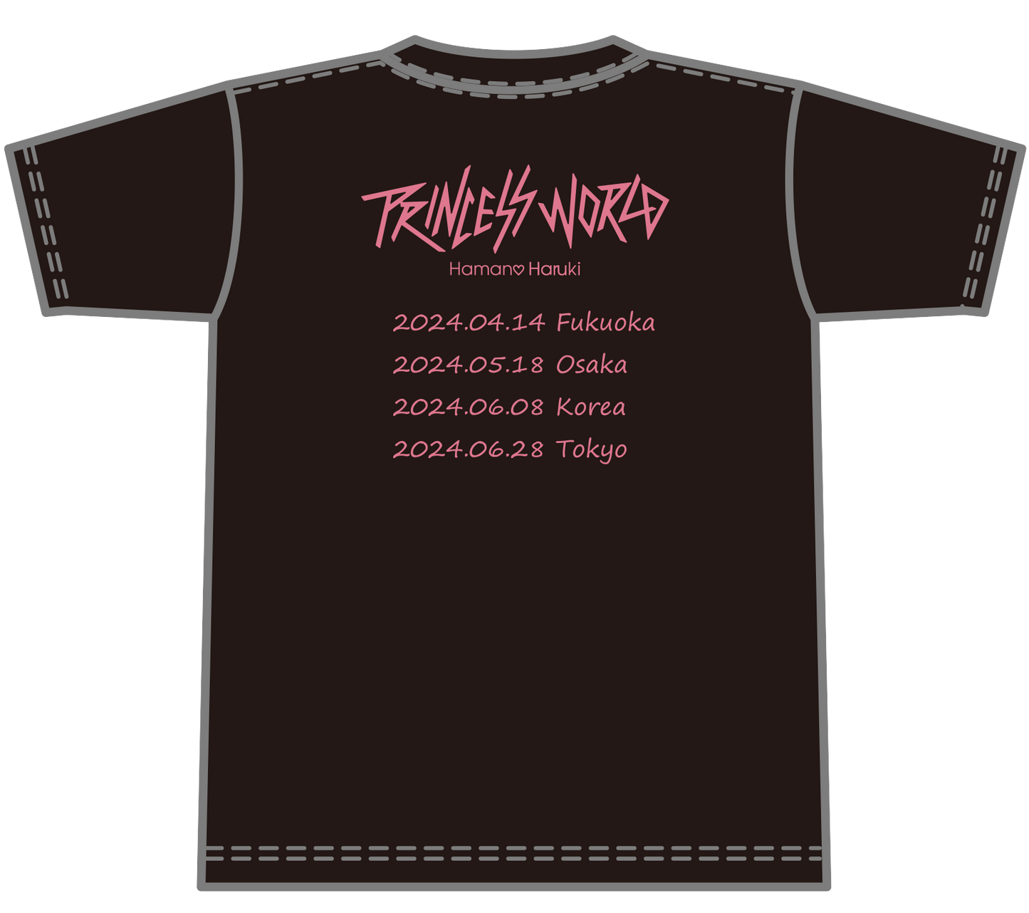 [Princess World Tour] Tシャツ〈M〉 / T-shirt〈M size〉